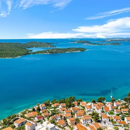 Villa The Tinel -modern Adriatic With Heated Pool & Sea View Near Sibenik Zaboric